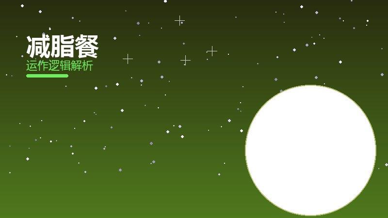减脂餐设计成熟度，阶段判断与应用条件