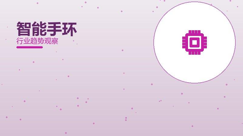 智能手环配图